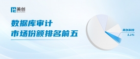连续两年｜美创数据库审计市场份额 TOP5 !