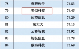 美创科技入选2024数字政府解决方案提供商TOP100！